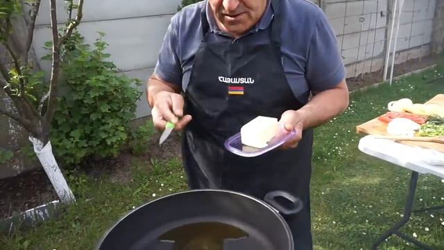 Рыба Форель на мангале с овощами (хапама). Рецепт от Жоржа