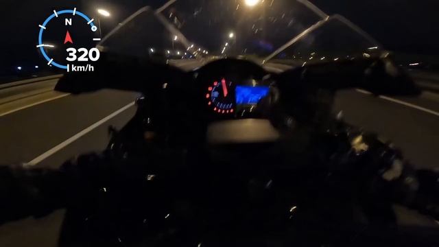 Ninja H2 0-323 km/h gps acceleration смотреть онлайн