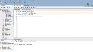 Curso de Oracle SQL en español desde cero | ALTER TABLE / PRIMARY KEY en Oracle SQL video(34)