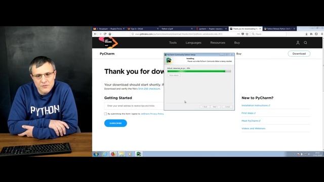 1.2 Установка PyCharm на Windows