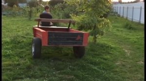 Минитрактор из мотоблока Нева. Часть 3.