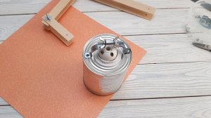 DIY - Лампа из Консервной Банки! Настольная Лампа с КОМИКСОМ Своими Руками!