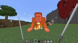 ATTACK ON TITAN (Shingeki no Kyojin) THE WAR ADDON - Minecraft Bedrock Edition / MCPE 1.19