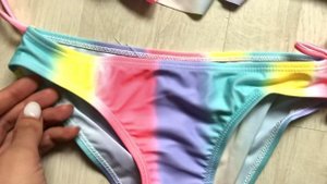 Детские купальники для девочки 5-14 лет Радуга модные детские купальники раздельный купальник