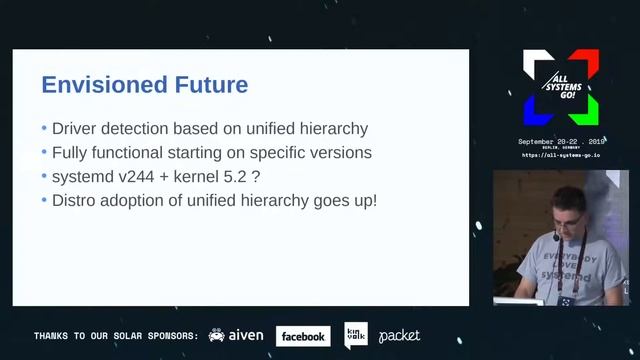 Revamping libcontainer's systemd driver смотреть онлайн