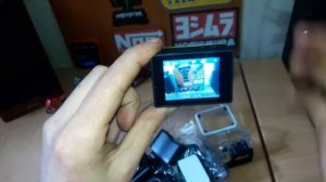 Распаковка Экшн Камера 4К ultra HD , SD карта