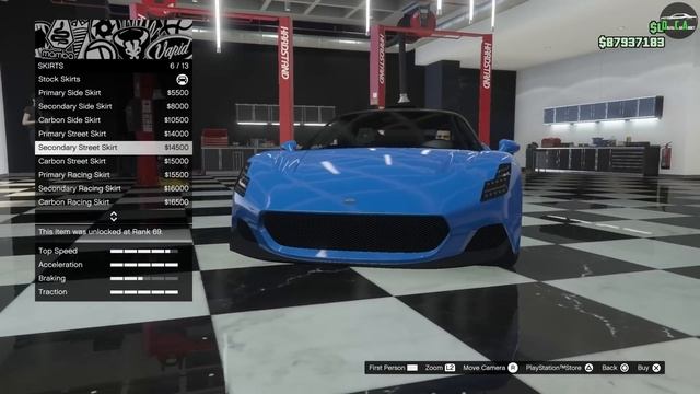 GTA 5 - DLC Vehicle Customization - Lampadati Corsita (Maserati MC20) смотреть онлайн