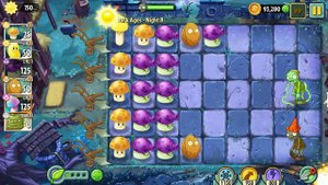 Растение против Зомби 2/Plants vs Zombies ™2/PvZ2 Adventure Dark Ages Night 8/Тёмные Века Ночь 8