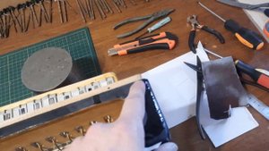 этюд. ремонт. работа с целлулоидом и другое.