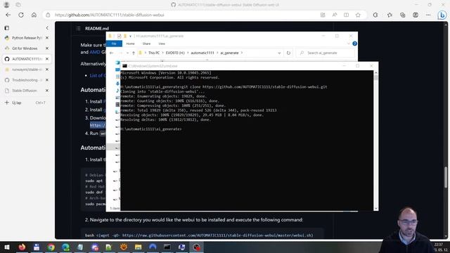 Képgenerálás ingyen. A Stable Diffusion Automatic 1111 telepítése Windows rendszeren, autoupdate смотреть онлайн