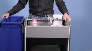 Уборка гостиниц. Тележка для горничной.