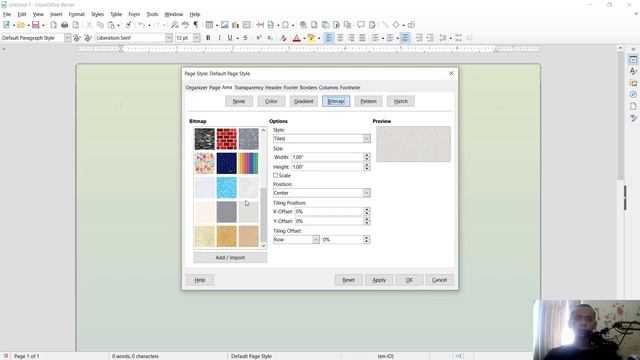 LibreOffice Writer How To Change Background Color