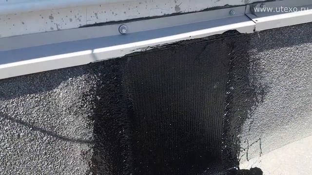 Гидроизоляция кровли жидкой резиной Utexo Liquid Rubber смотреть онлайн