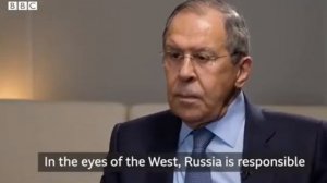 Лавров: Глаза запада меня не интересует вообще, меня интересует только международное право...