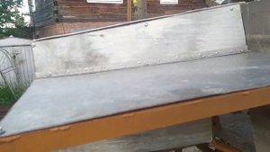 продолжаю строить вездеход болотоход на раме уаз с двигателем ока и раздаткой нива