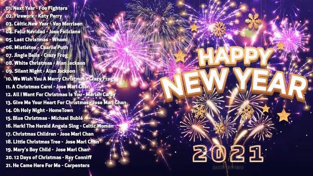 Happy New Year 2021 🎉 Happy New Year Music 2021 🎉 Best Happy New Year Songs Playlist 2021 смотреть онлайн