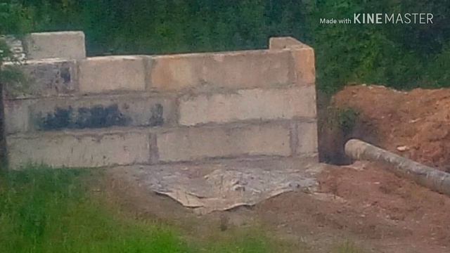 Две жуткие фигуры у трубы. Поселок Альгешево. смотреть онлайн