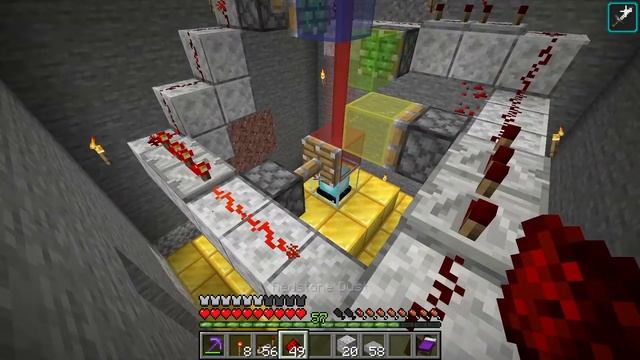 Minecraft: How to Make a Color Changing Rainbow Beacon Tutorial [103] - 1.17 Let's Play смотреть онлайн