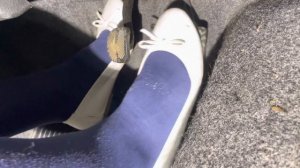 Fiat Cinquecento Pedal Pumping with white Ballerina