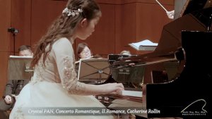Concerto Romantique by Catherine Rollin, played by 11 years Crystal Pan