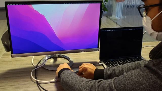 Macbook Uyumlu USB-C To 4K HDMI Tv Projeksiyon USB 3.0 1000MBPS Gigabit Ethernet Lan SD Çevirici HU