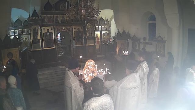 27.10.23 Димитриевская родительская суббота. Прп. Евфимия Нового, Солунского. Парастас. смотреть онлайн