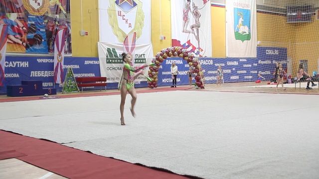 Семенченко Вика 2013 Булавы Спортшкола ЦСКА Одинцово смотреть онлайн