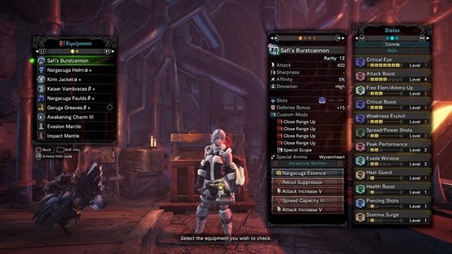MHW Safi'Jiiva Spread HBG - Glutton 3.0 TSS Build (abilities + skills) смотреть онлайн
