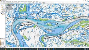 Карты Глубин Реки Обь Garmin Basecamp