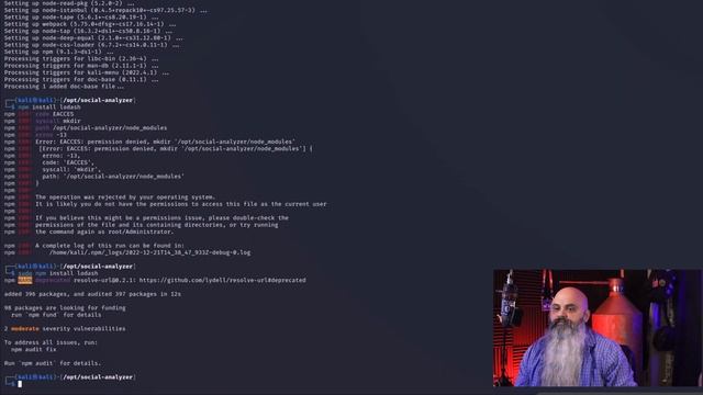 Fast OSINT with Social Analyzer and 1,000+ social networks - Install and webapp смотреть онлайн