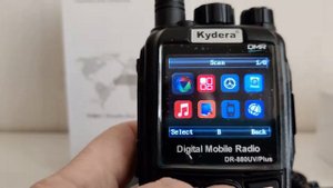 Kydera DR880UV repeater test