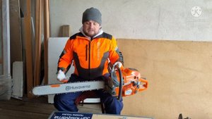 Husqvarna 592xp.Первый взгляд на пилу!!!