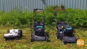 Выбираем бензиновую газонокосилку. Доброе утро. Фрагмент выпуска от 16.06.2023