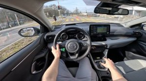 Toyota Yaris Hybrid Test Drive POV 2022