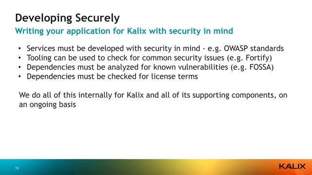 How to Secure your Services with Kalix Security смотреть онлайн
