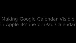 How to Sync Google Calendar on iPhone or iPad