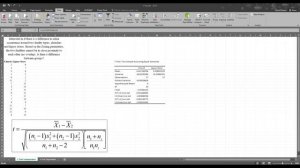 Excel: t-Test (Independent & Dependent)