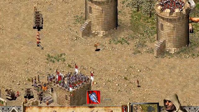 #35 Stronghold Crusader/крепость крестоносца в свете луны,прохождение на русском языке смотреть онлайн