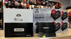 Мощная архитектура Процессорный усилитель Hellion HAM 8.80DDP + моноблок HAM 450.1D . SQ / SPL