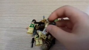 Минифигурки#1 обзор моих военных войск лего