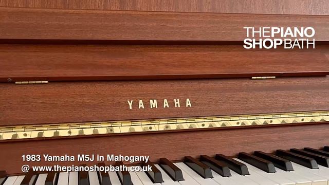 1983 Yamaha M5J Compact Piano @ The Piano Shop, Bath смотреть онлайн