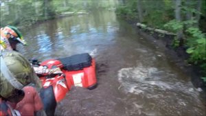 Polaris sportsman Touring 850 Swamped