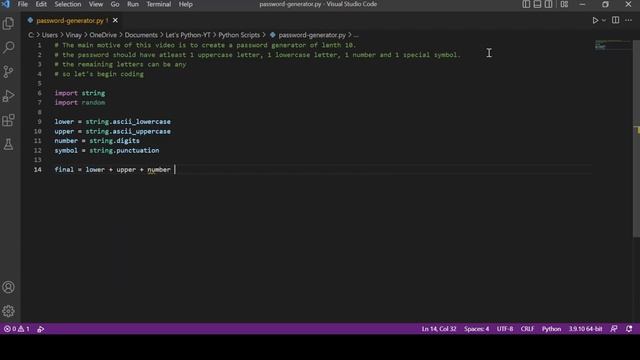 How to create Password Generator using Python