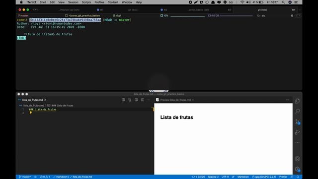 8. Git add, Git commit y Git log - Curso gratuito Git básico #humantodev смотреть онлайн