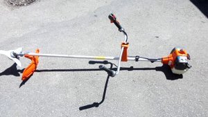 Brushcutter Husqvarna 535 RX first start