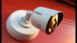 Уличное видеонаблюдение, картинка в цвете 24/7. HiWatch ColorVu