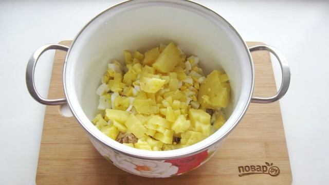 Классическая окрошка с мясом