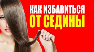 СЕДИНА. Как избавиться от седины НАВСЕГДА