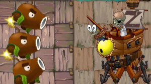 Plants vs Zombies 2 второй босс Пират. Прохождение растения против зомби 2