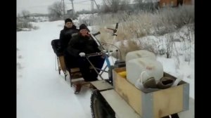 мототягач из мотоблока